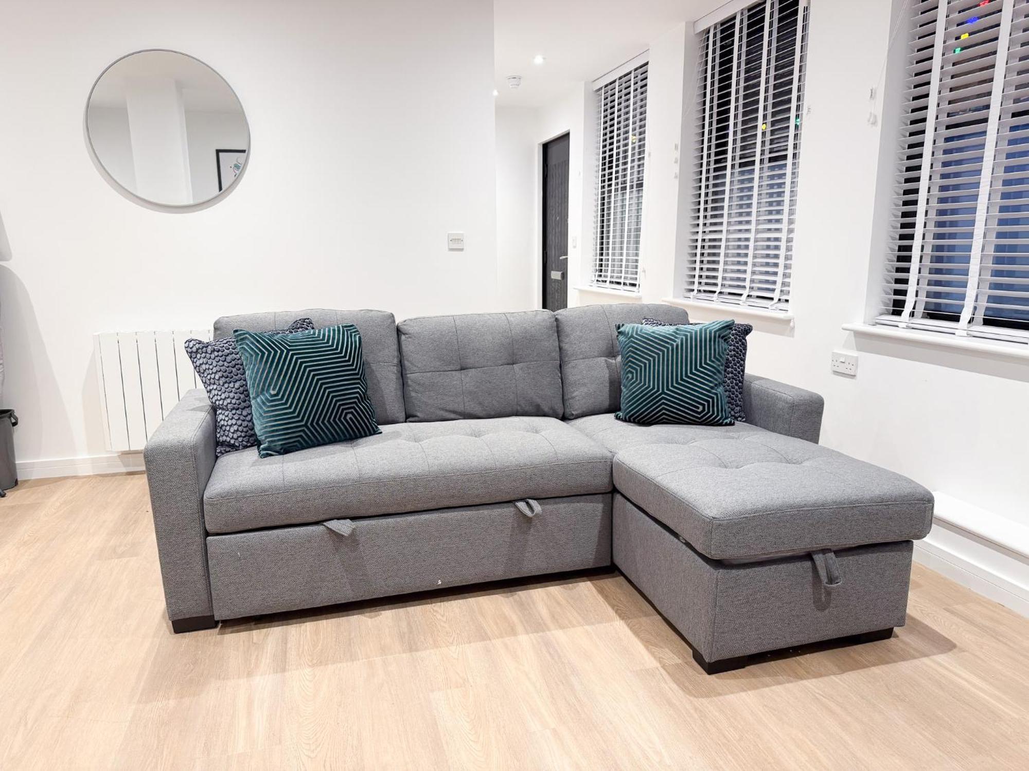 Spacious Modern 1 Bed Apartments In St Neots - Perfect For Contractors & Professionals - Free Parking - Wifi - Fully Equipped Kitchen - Smart Tv Ideal For Work Stays And Long Projects Esterno foto