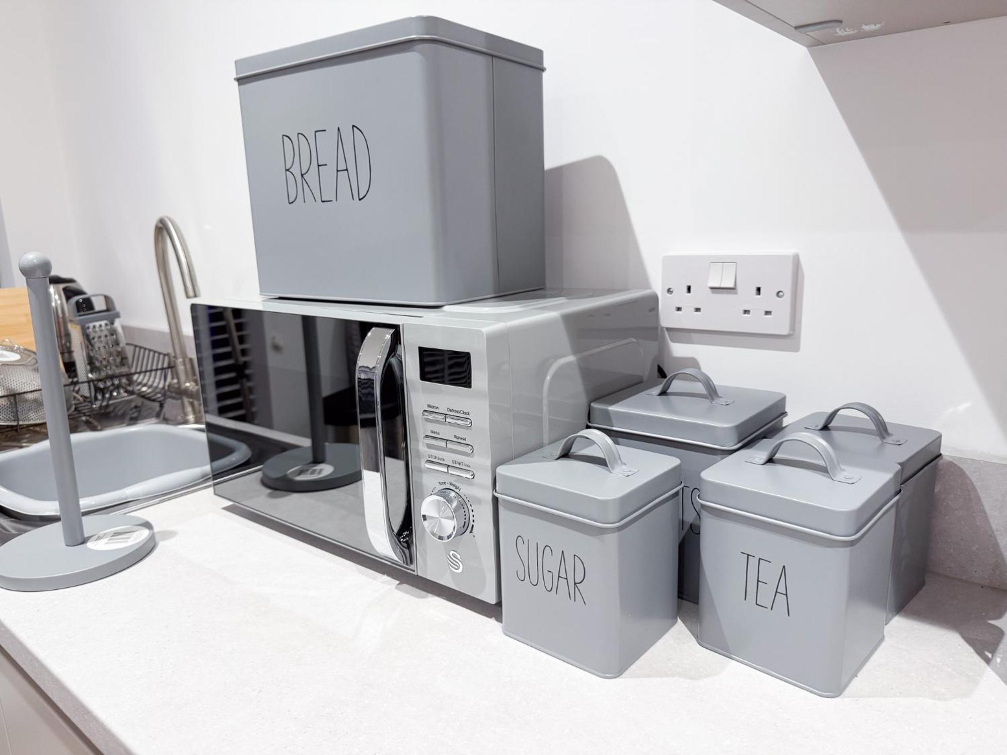 Spacious Modern 1 Bed Apartments In St Neots - Perfect For Contractors & Professionals - Free Parking - Wifi - Fully Equipped Kitchen - Smart Tv Ideal For Work Stays And Long Projects Esterno foto