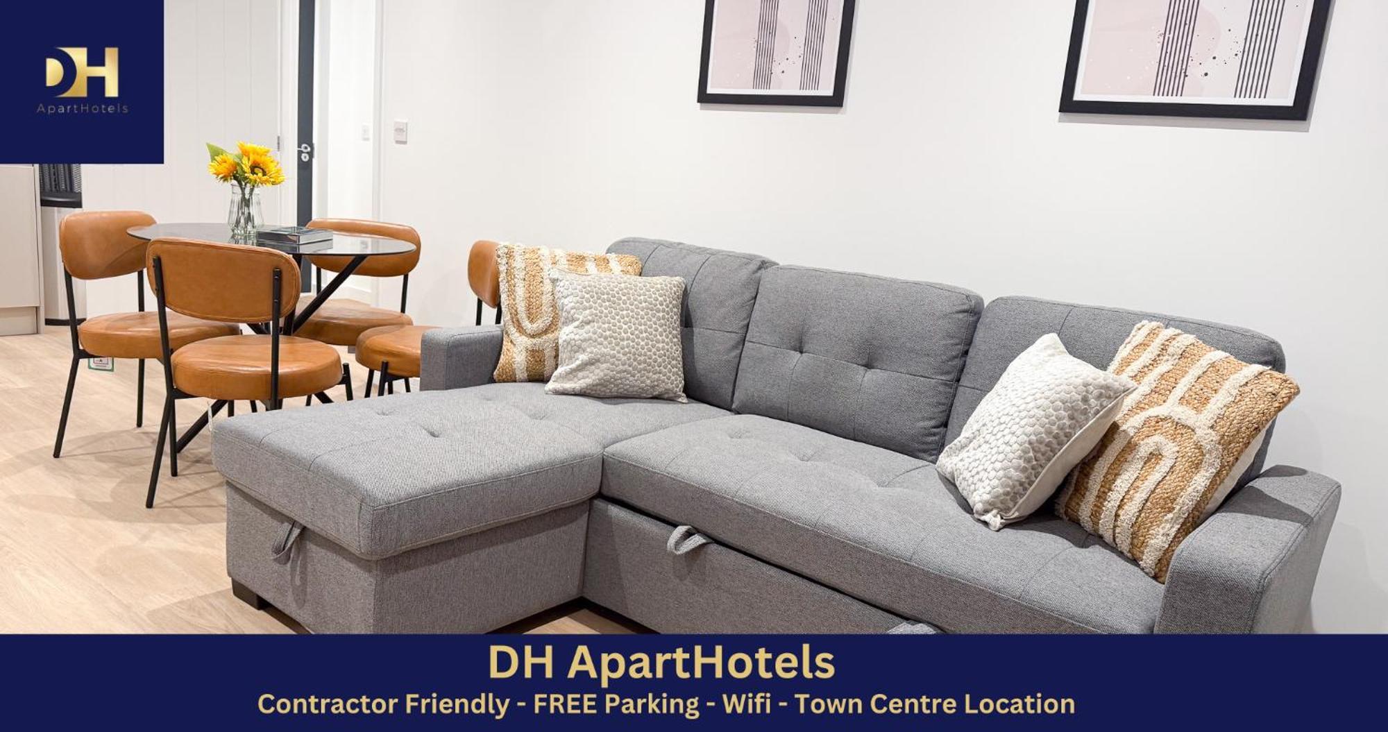 Spacious Modern 1 Bed Apartments In St Neots - Perfect For Contractors & Professionals - Free Parking - Wifi - Fully Equipped Kitchen - Smart Tv Ideal For Work Stays And Long Projects Esterno foto